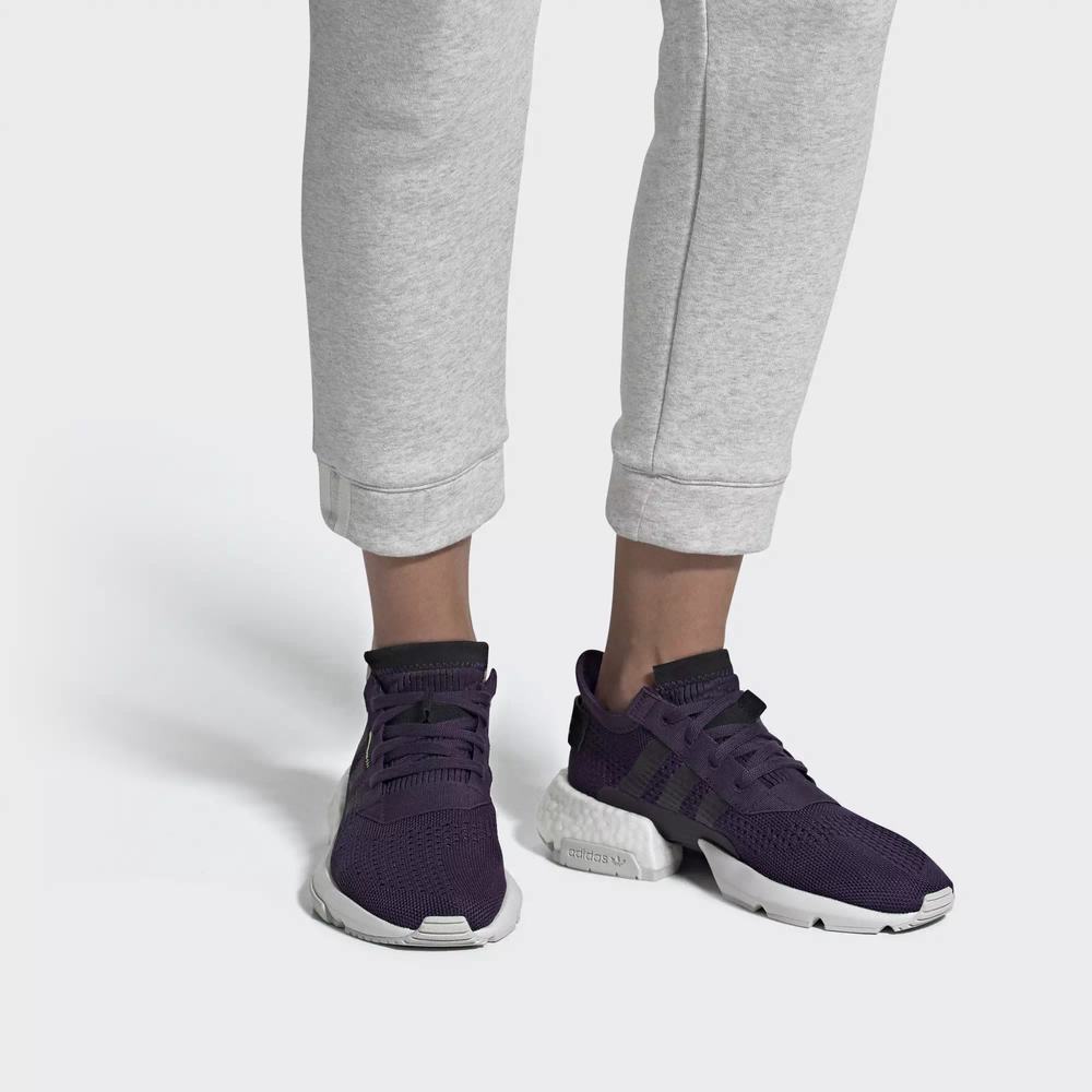 Adidas POD-S3.1 Tenis Morados Para Mujer (MX-25565)